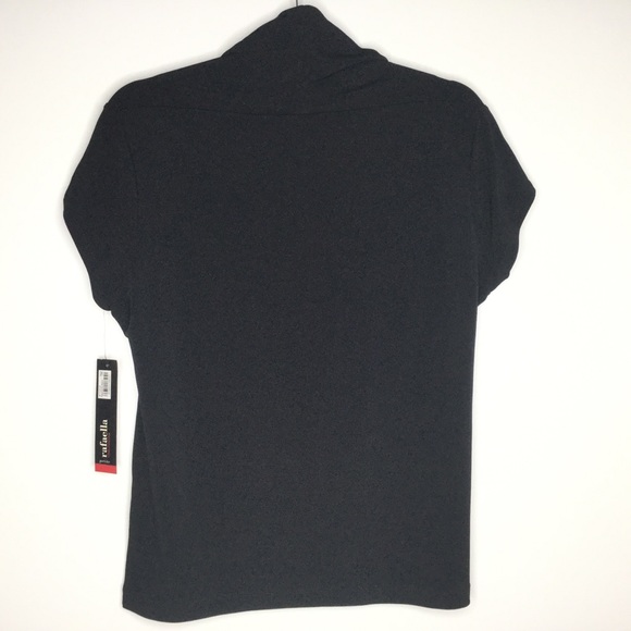 Rafaella Petite Top Black Size Large - Picture 2 of 6